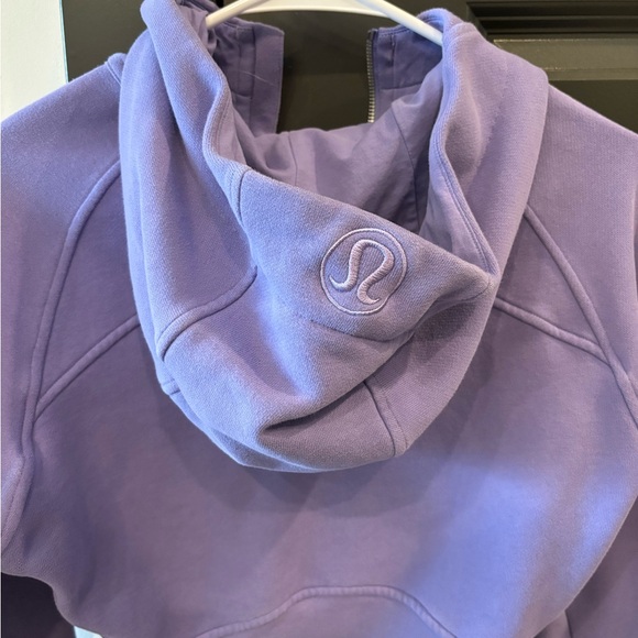 Lululemon Full-zip Cropped Scuba Hoodie - Charged Indigo - Picture 3 of 4